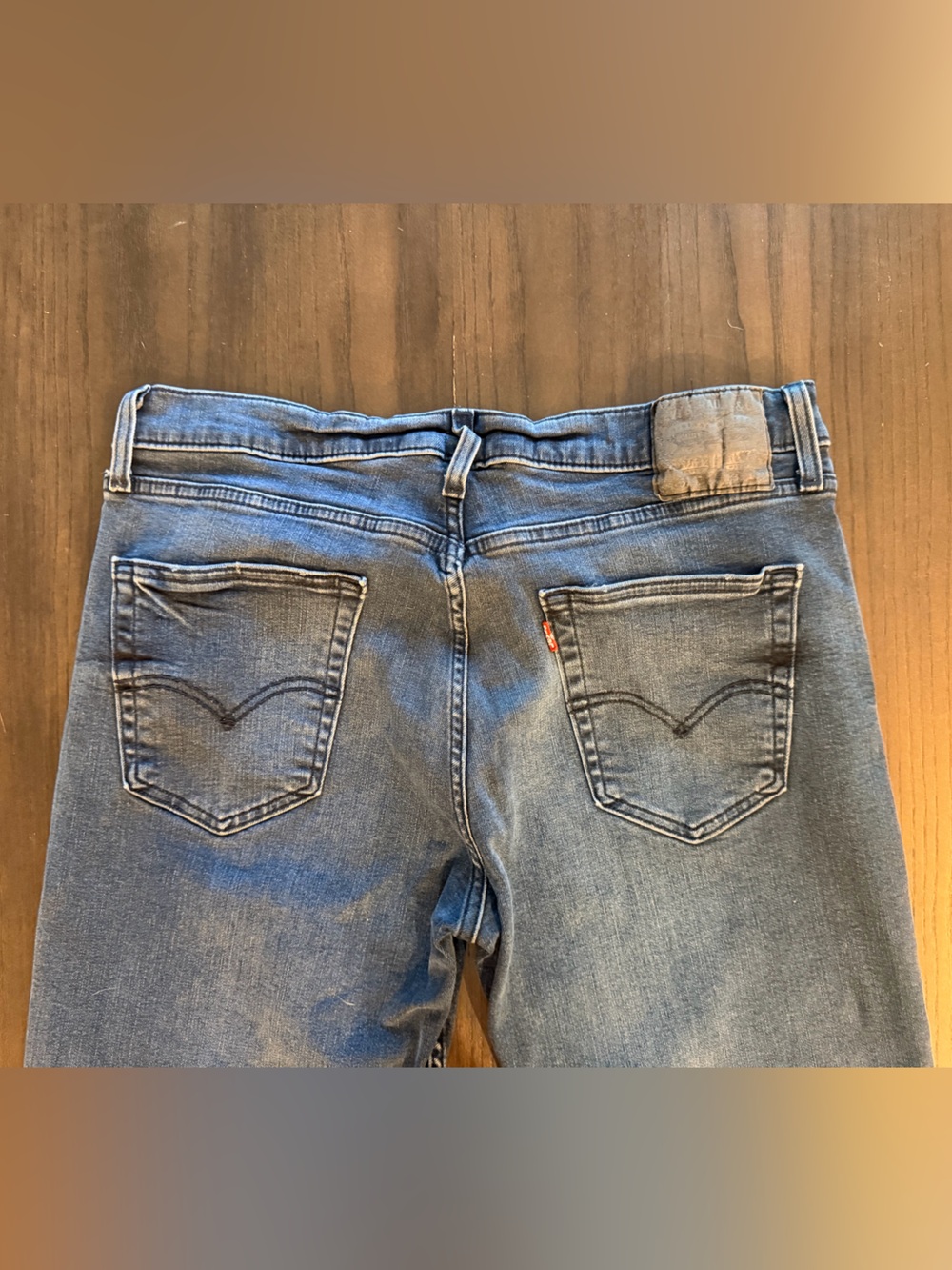 Men’s Levi’s 514, dark blue denim Sz 35x34